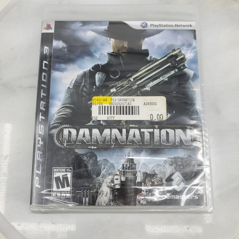 New Sealed‎ Playstation 3 Damnation Video Game